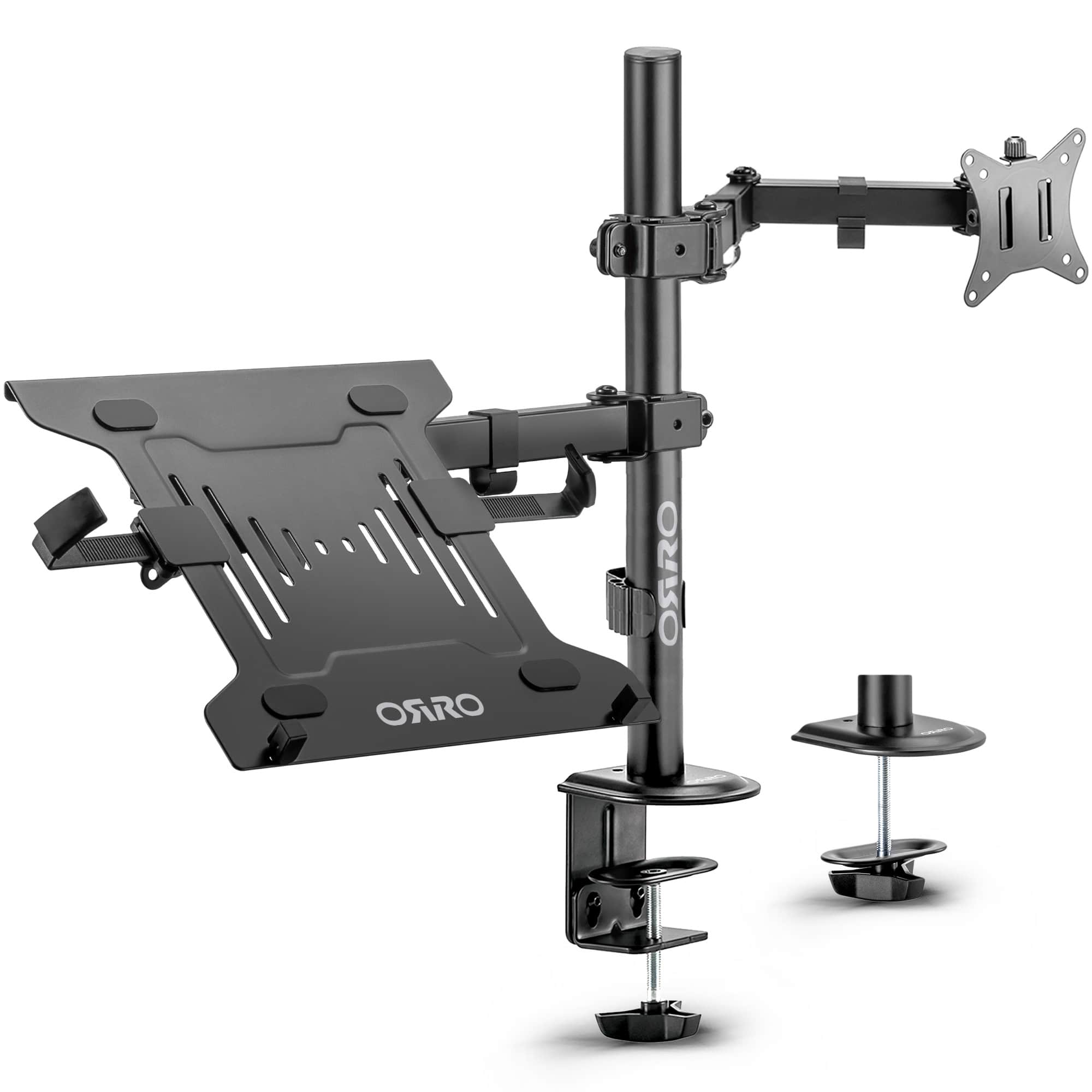 ORRO Eco Plus Gen 1 - Dual Monitor Arm with Laptop Holder