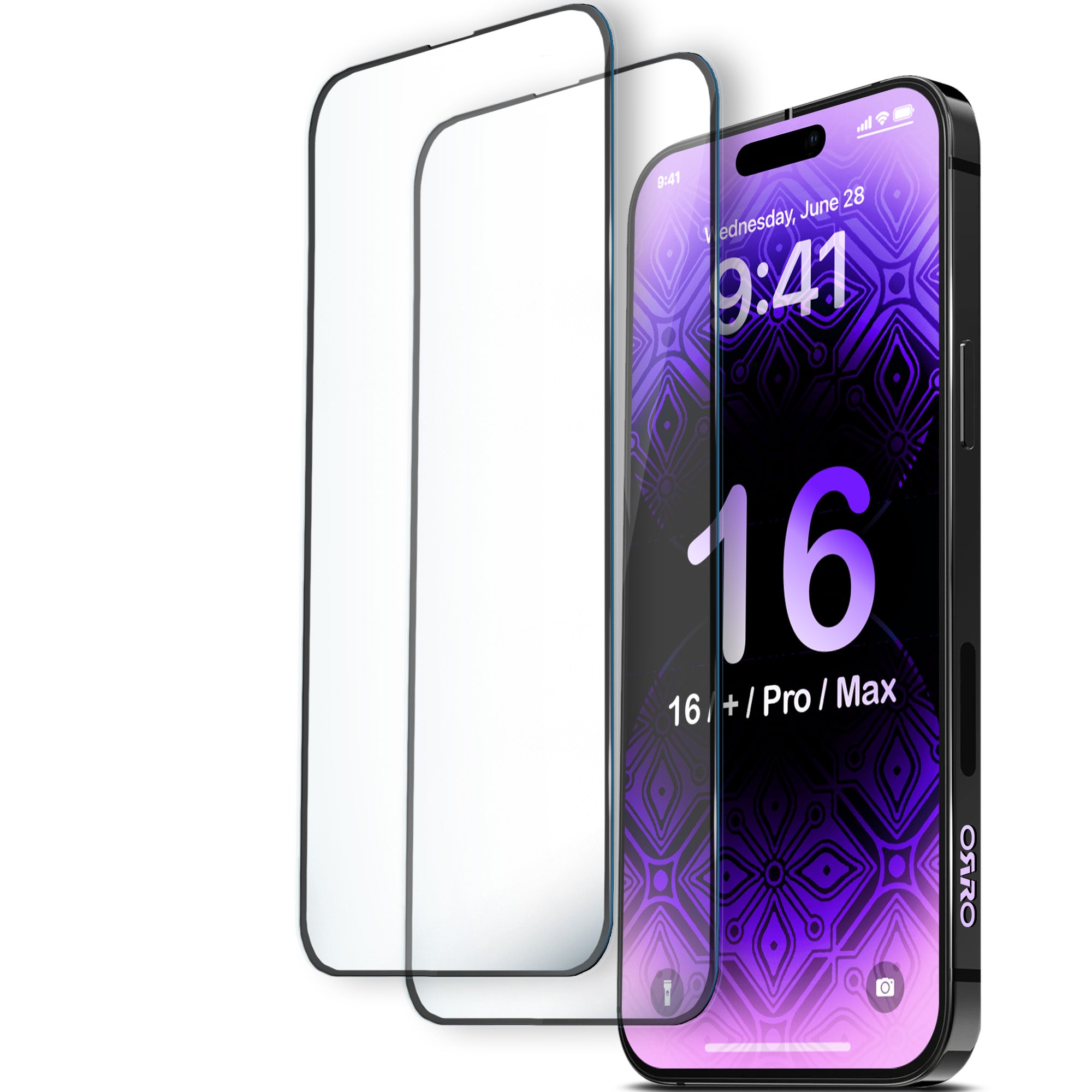 ORRO iPhone 16 Series Screen Protector - Clear