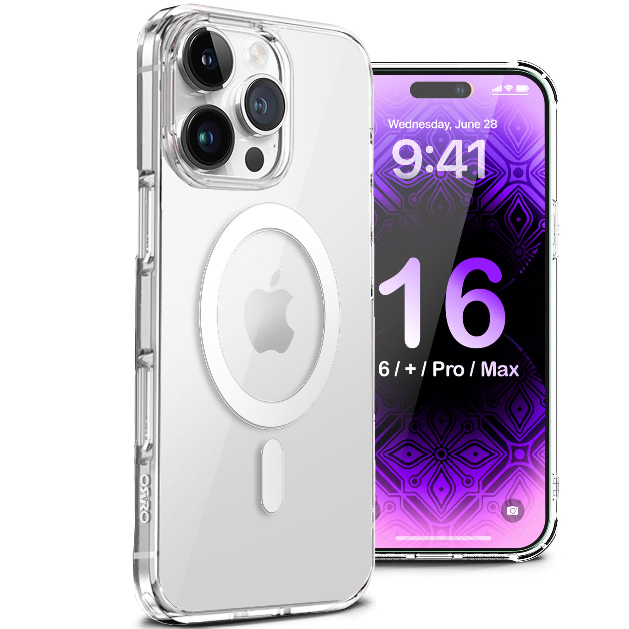 ORRO iPhone 16 Series Case - Clear MagSafe