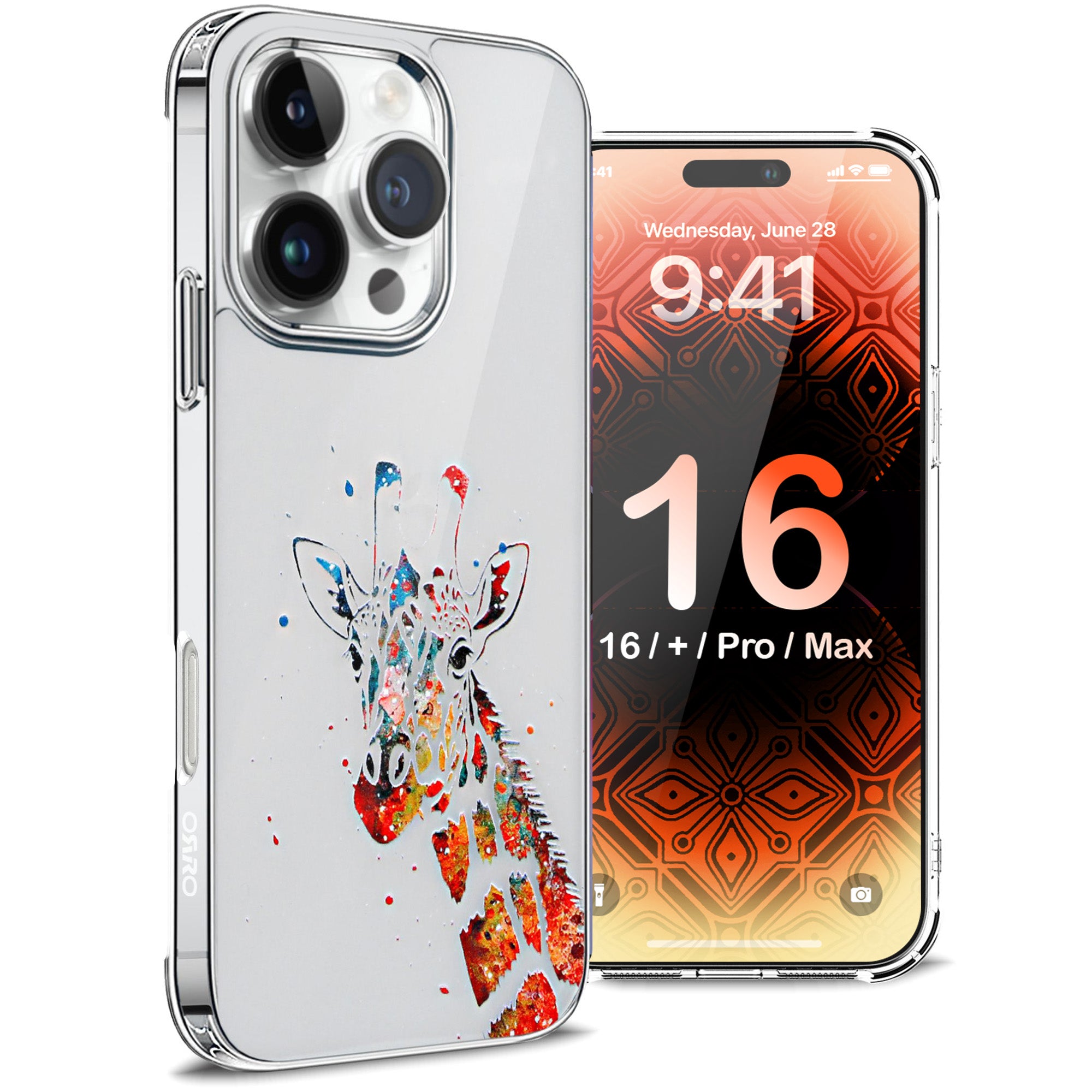 ORRO iPhone 16 Series Case - Animal Case