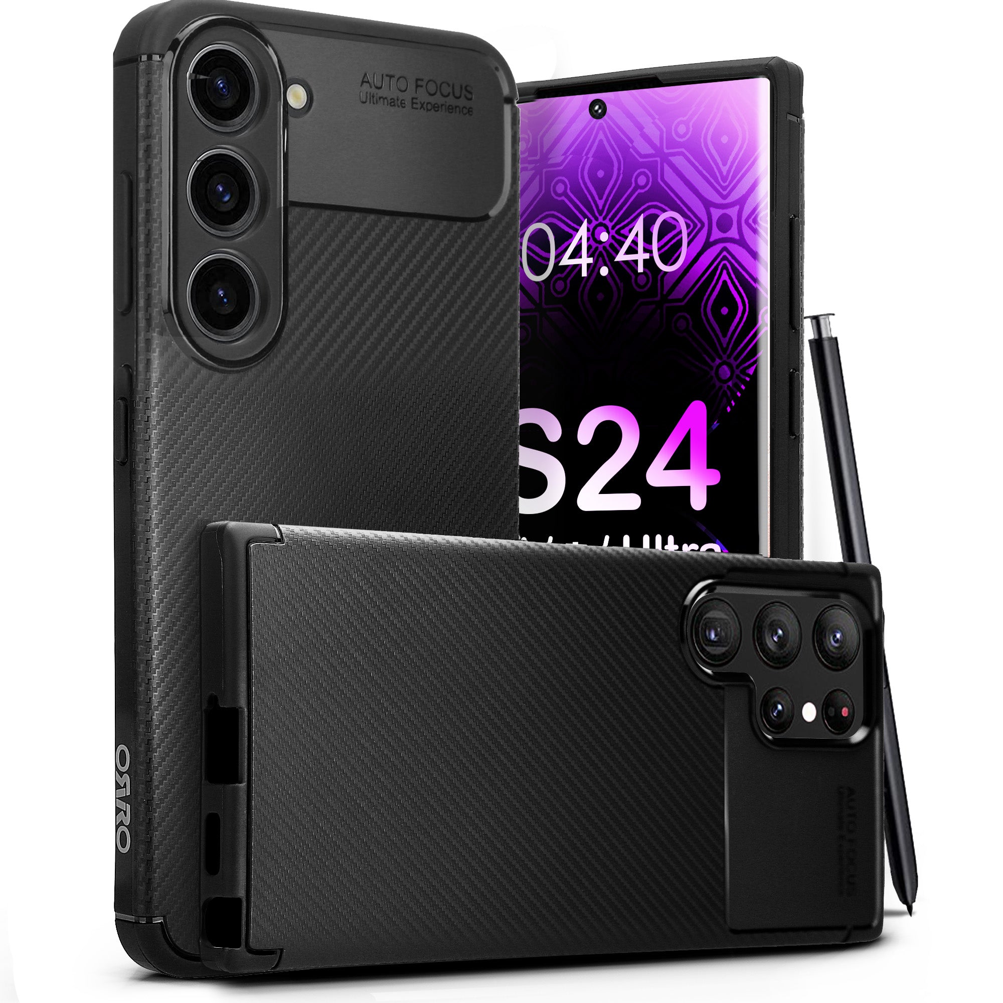 ORRO Samsung S24 Series Flexible Carbon Case