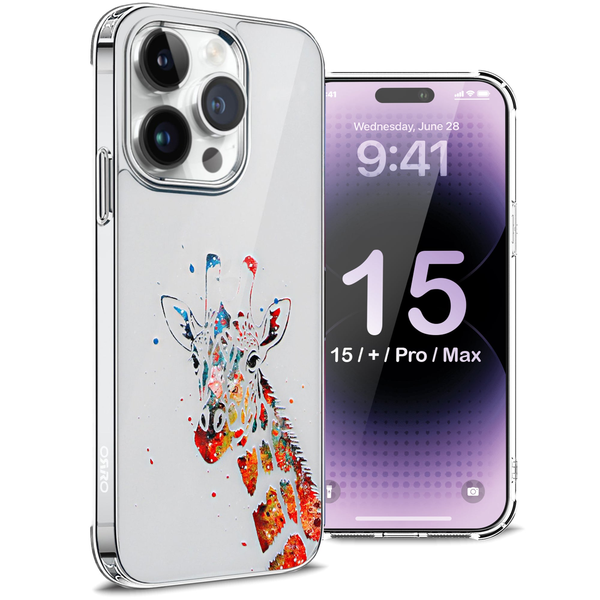 ORRO iPhone 15 Series Case - Animal Case