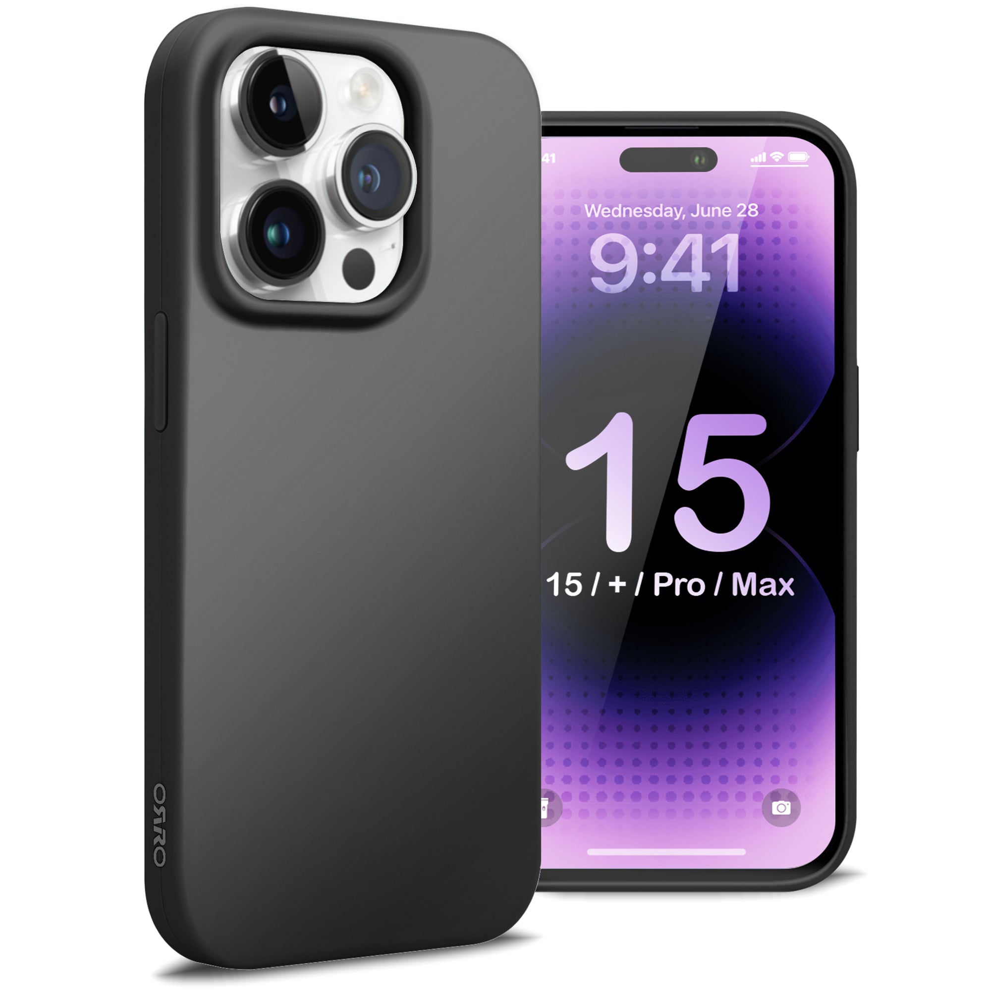 ORRO iPhone 15 Series Case - Liquid Silicone