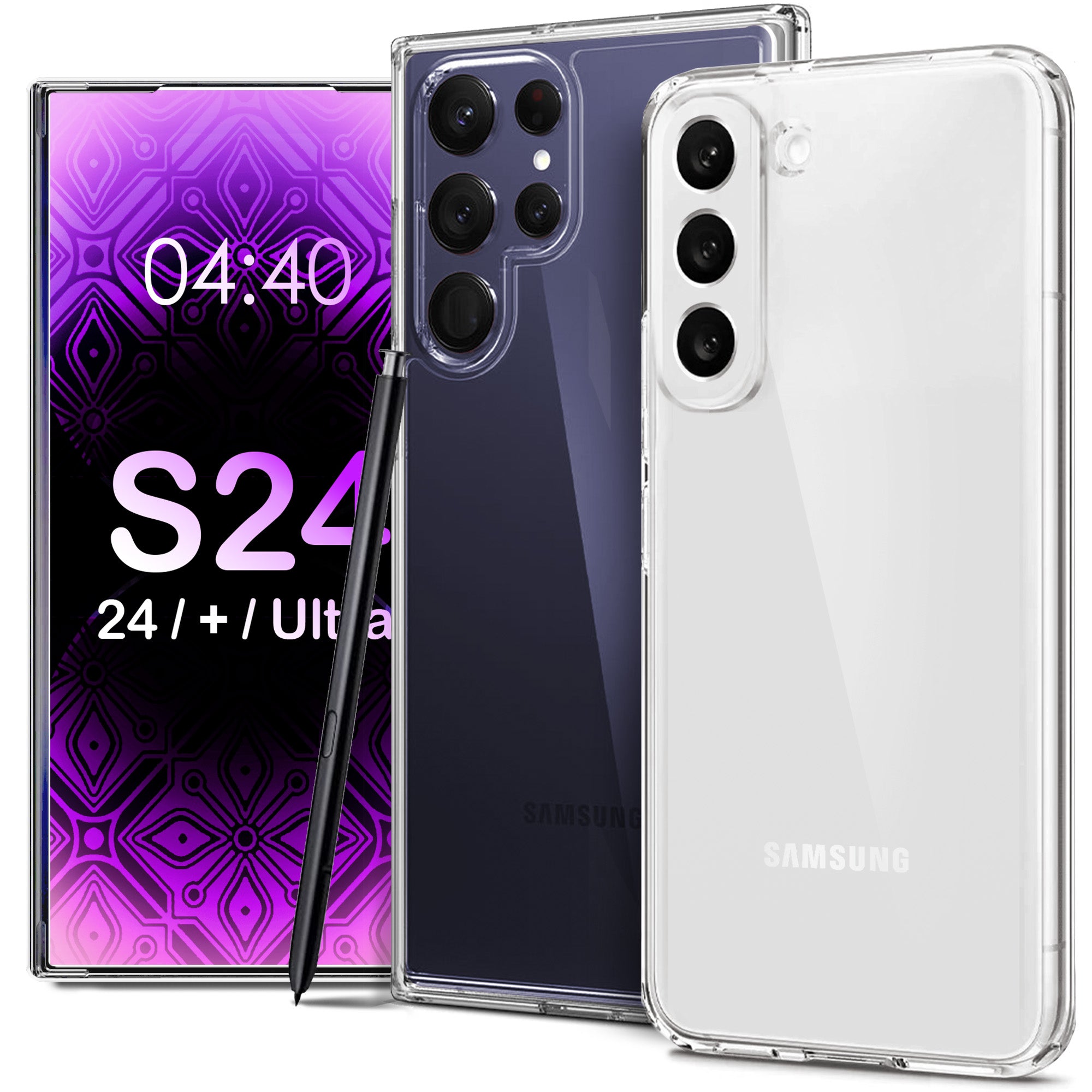 ORRO Samsung S24 Series Clear Case
