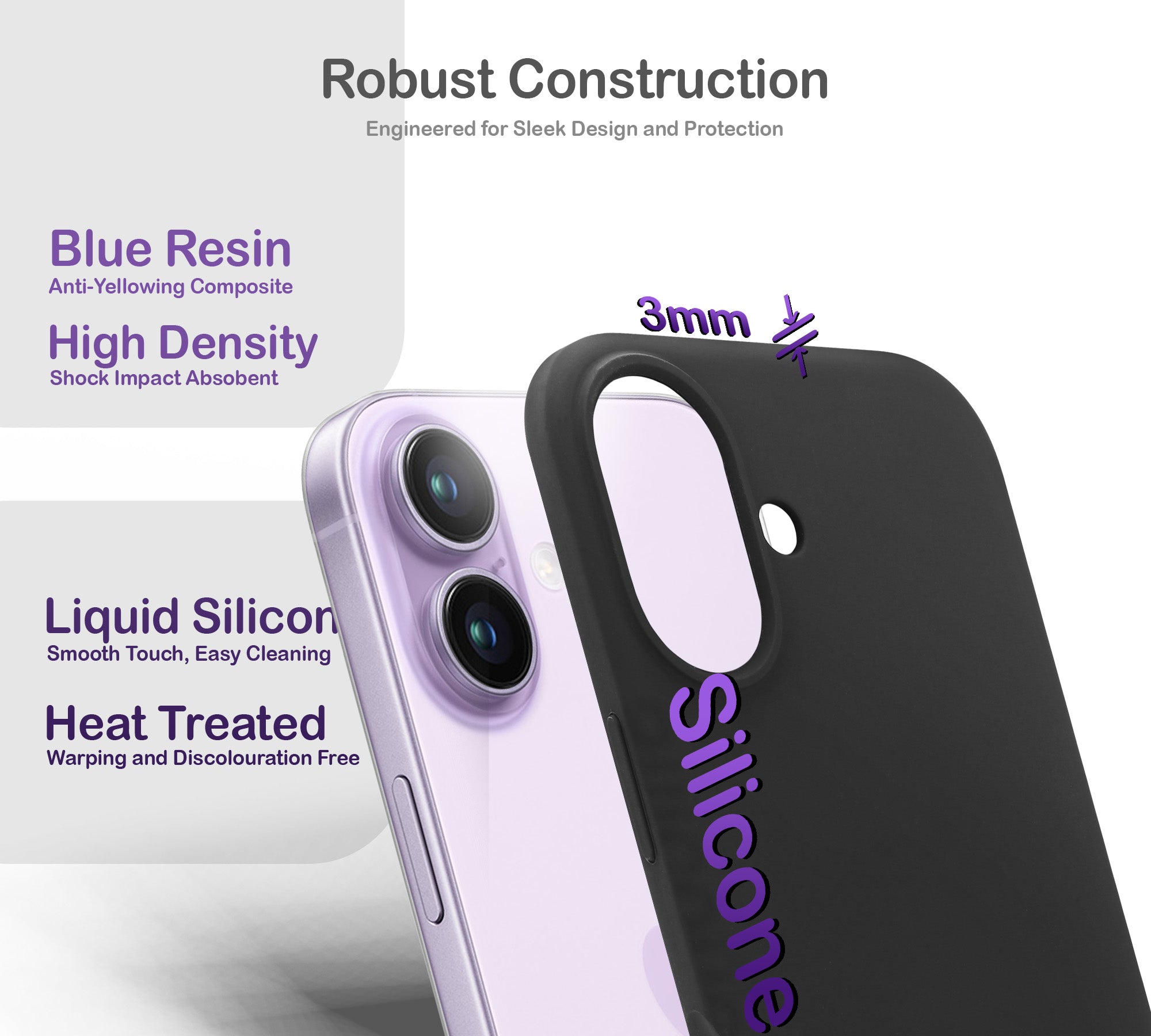 ORRO iPhone 17 Series Case - Liquid Silicone