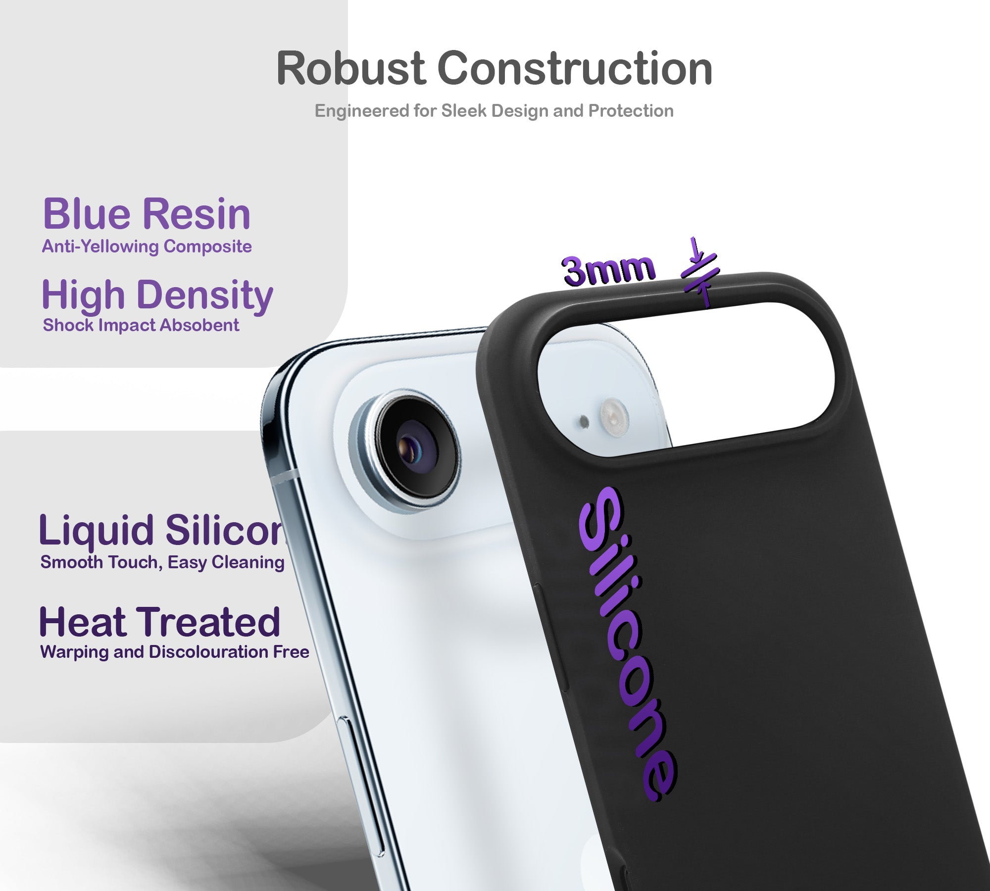 ORRO iPhone 17 Series Case - Liquid Silicone