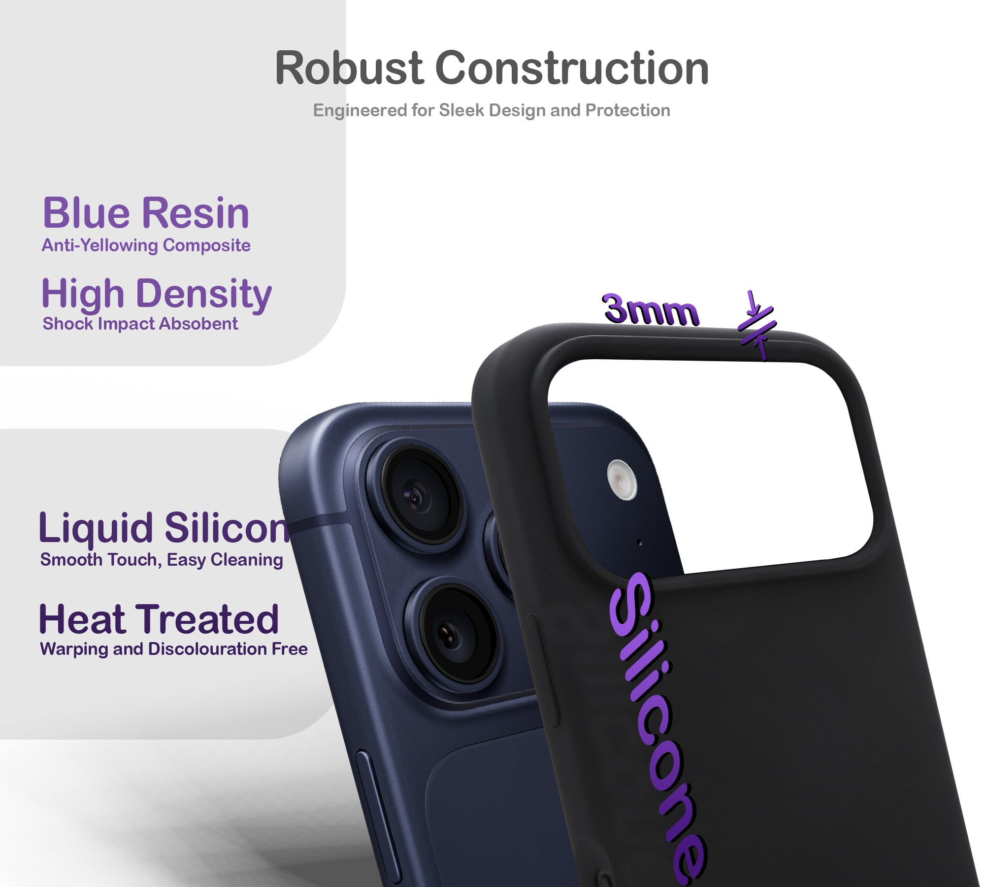 ORRO iPhone 17 Series Case - Liquid Silicone