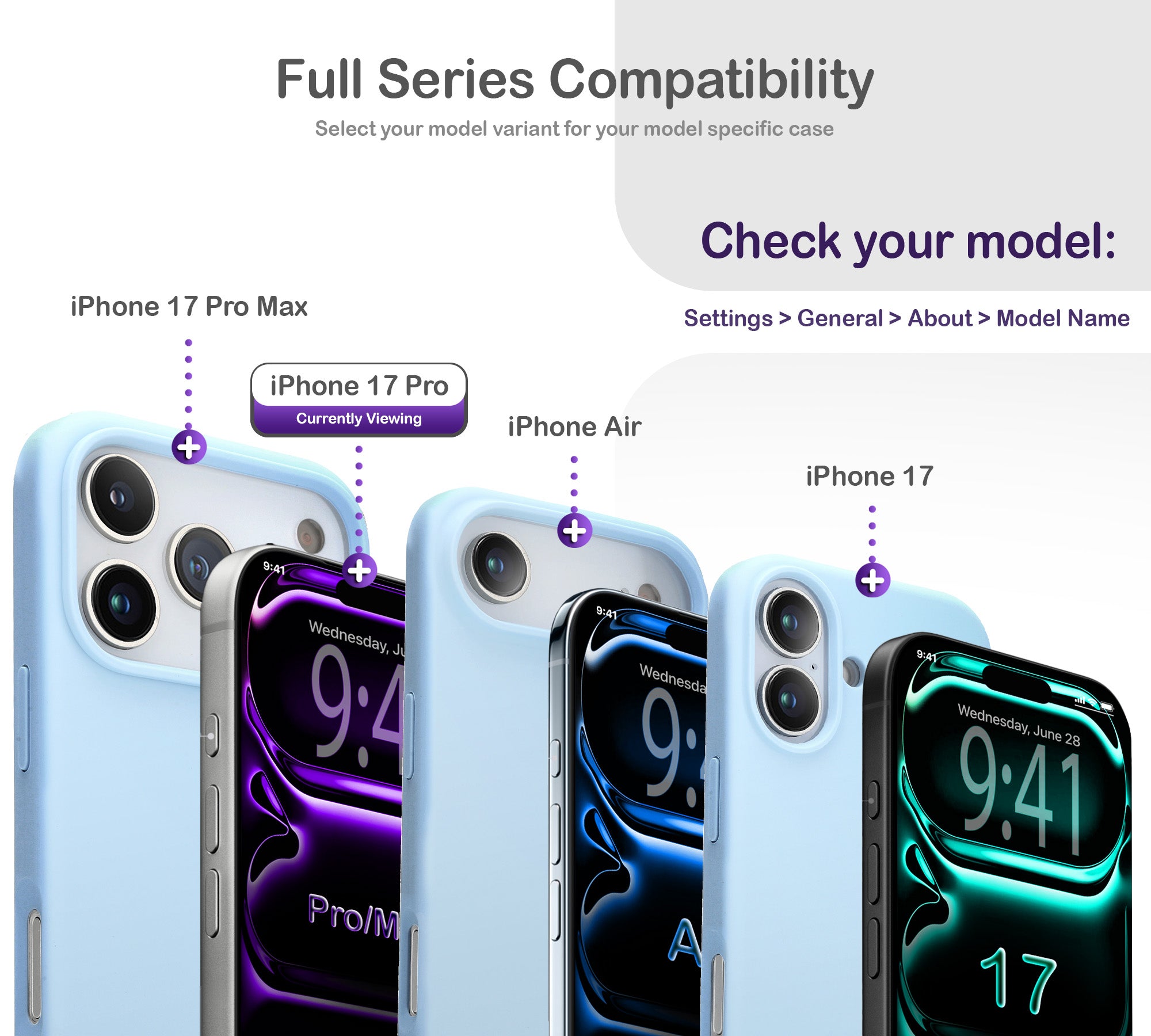 ORRO iPhone 17 Series Case - Liquid Silicone