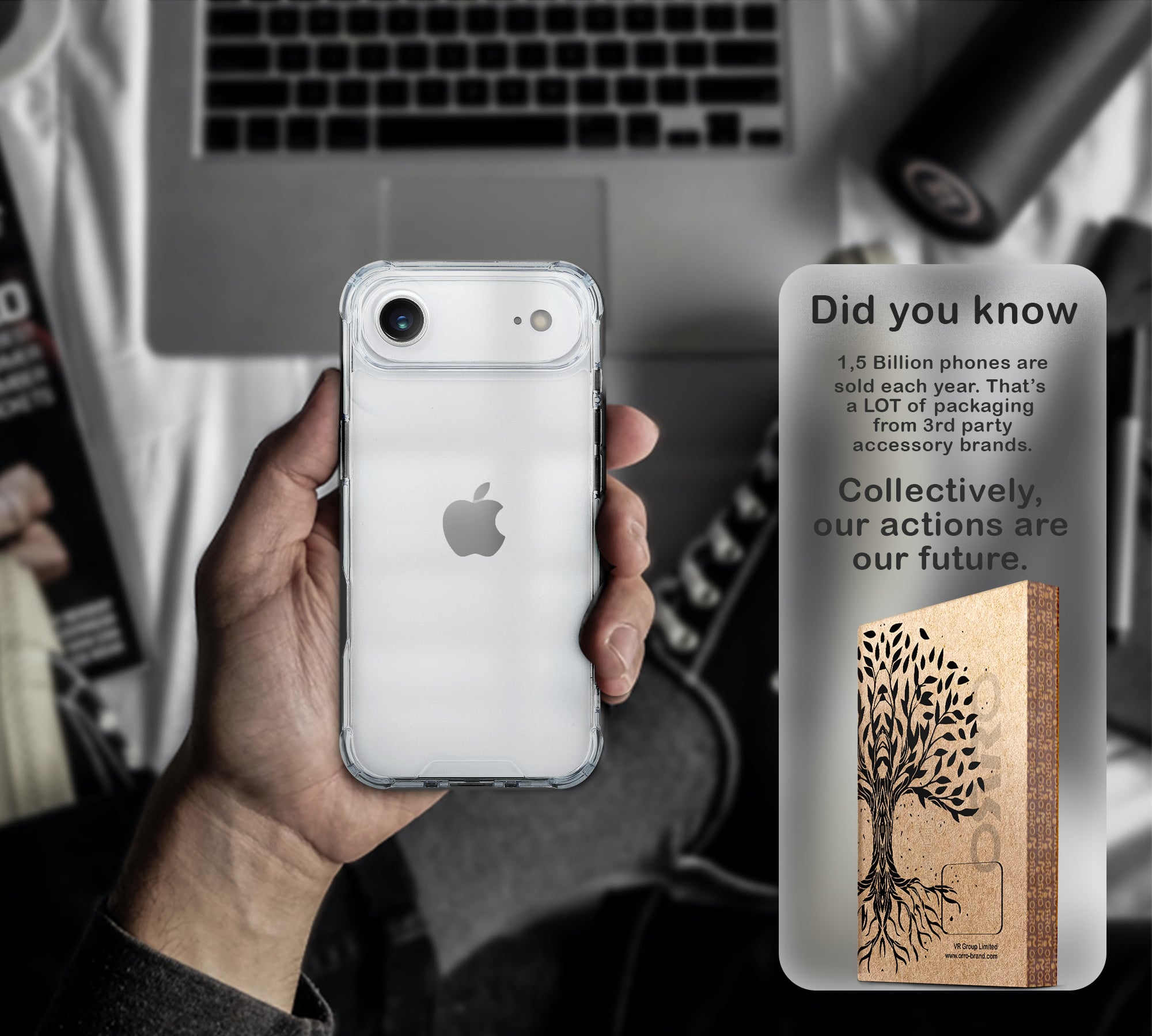 ORRO iPhone 17 Series Case - Clear